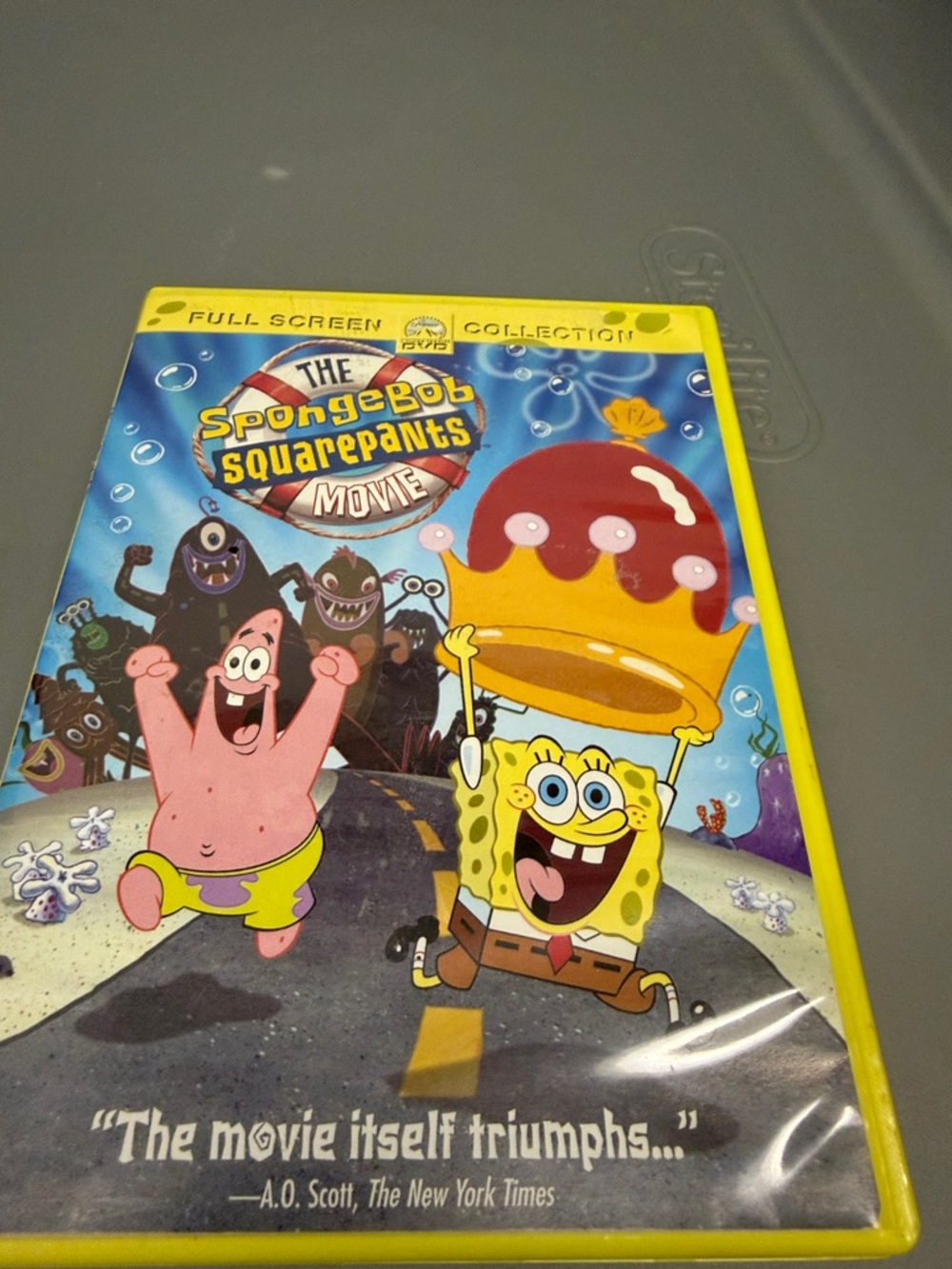 The SpongeBob SquarePants Movie DVD - Yellow Case